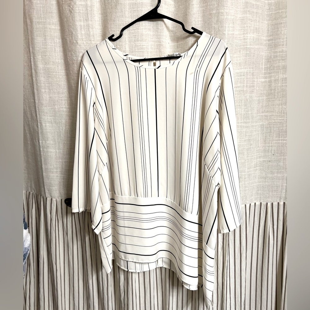 Calvin Klein chiffon blouse.